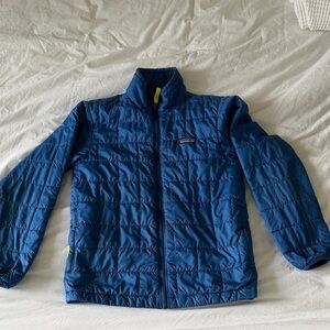 Patagonia Youth Medium Nano Blue Jacket